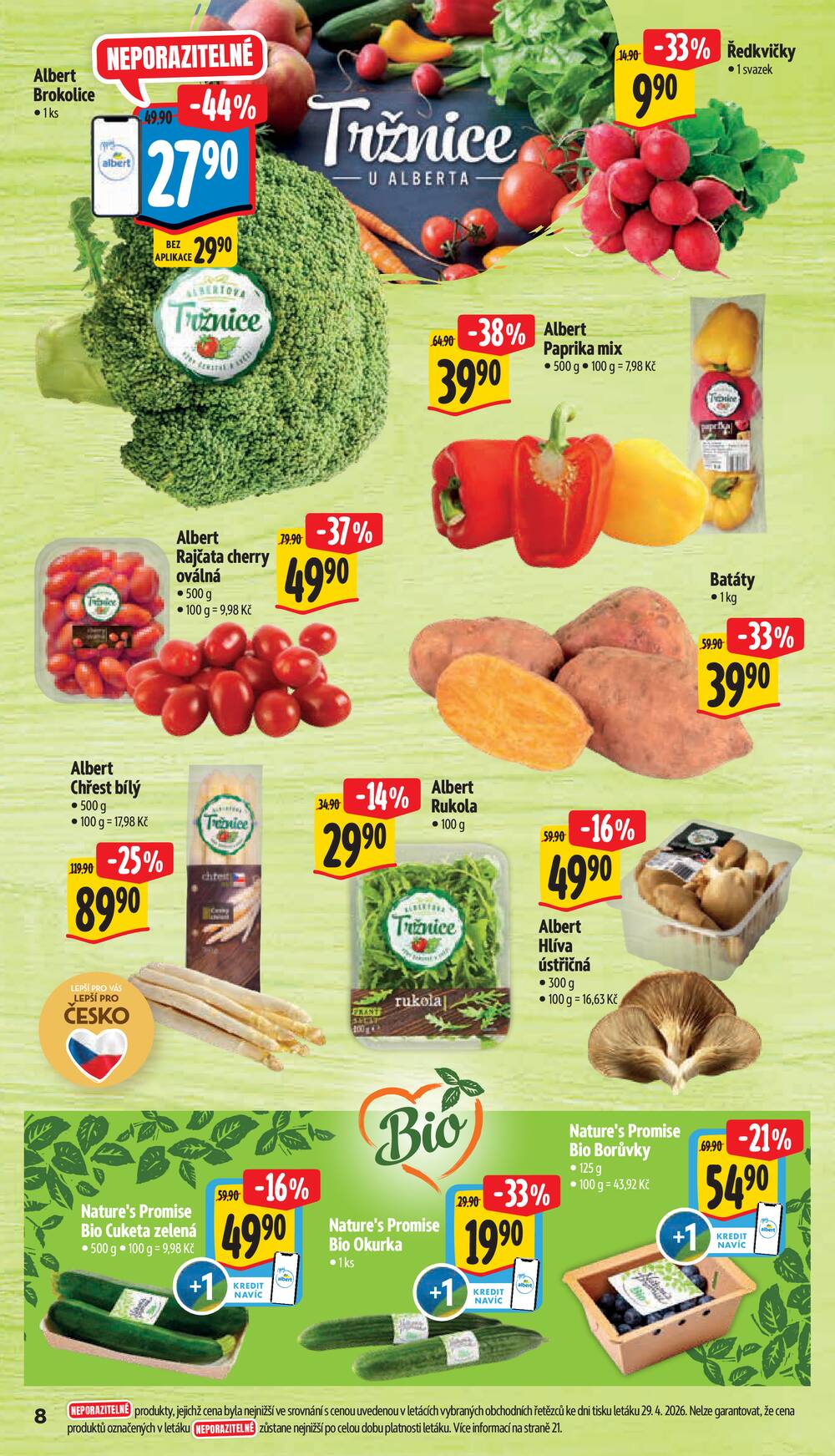 Leták Albert - Albert Supermarket od 6.5. do 12.5.2026 - strana 8