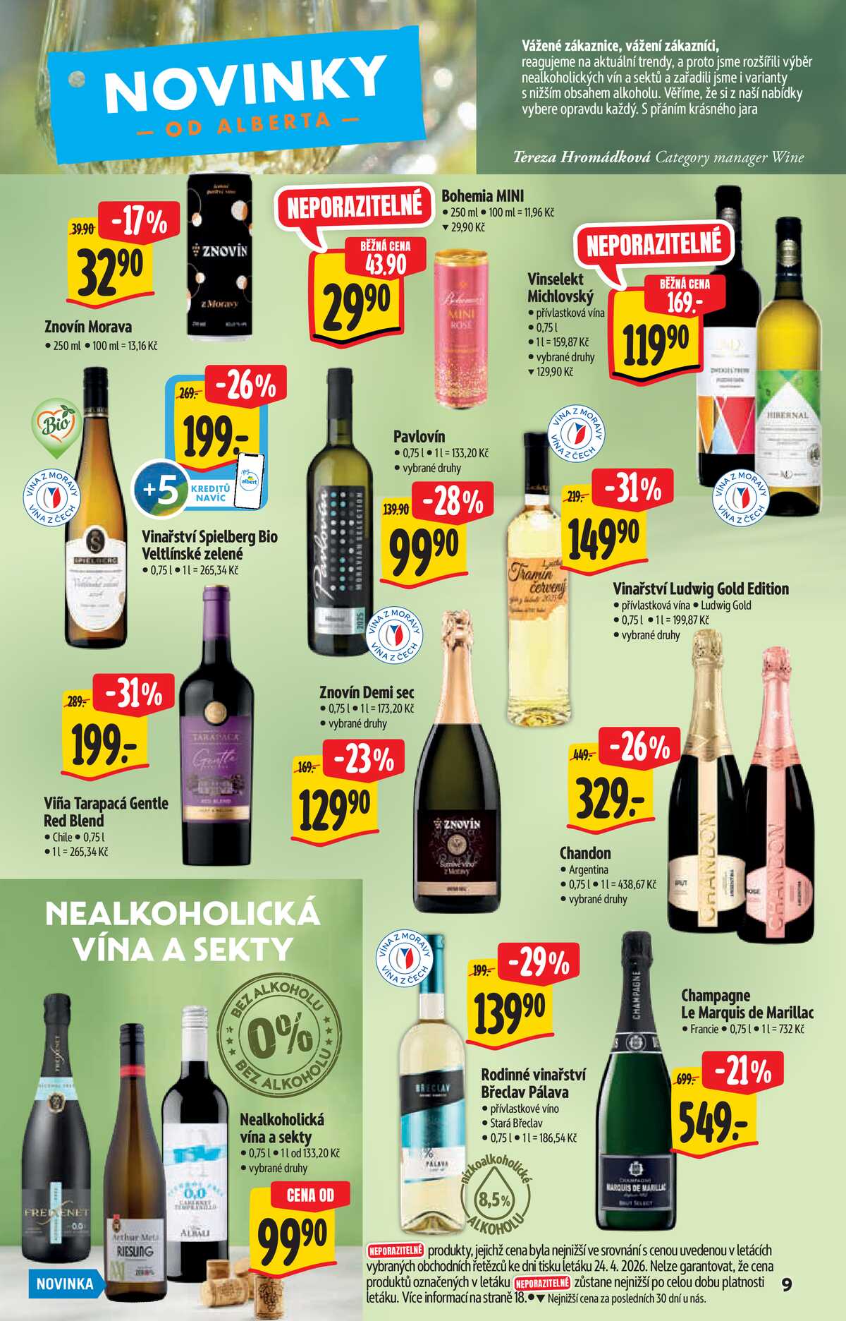 Albert  Hypermarket katalog Víno od 6.5. do 19.5.2026 strana 9