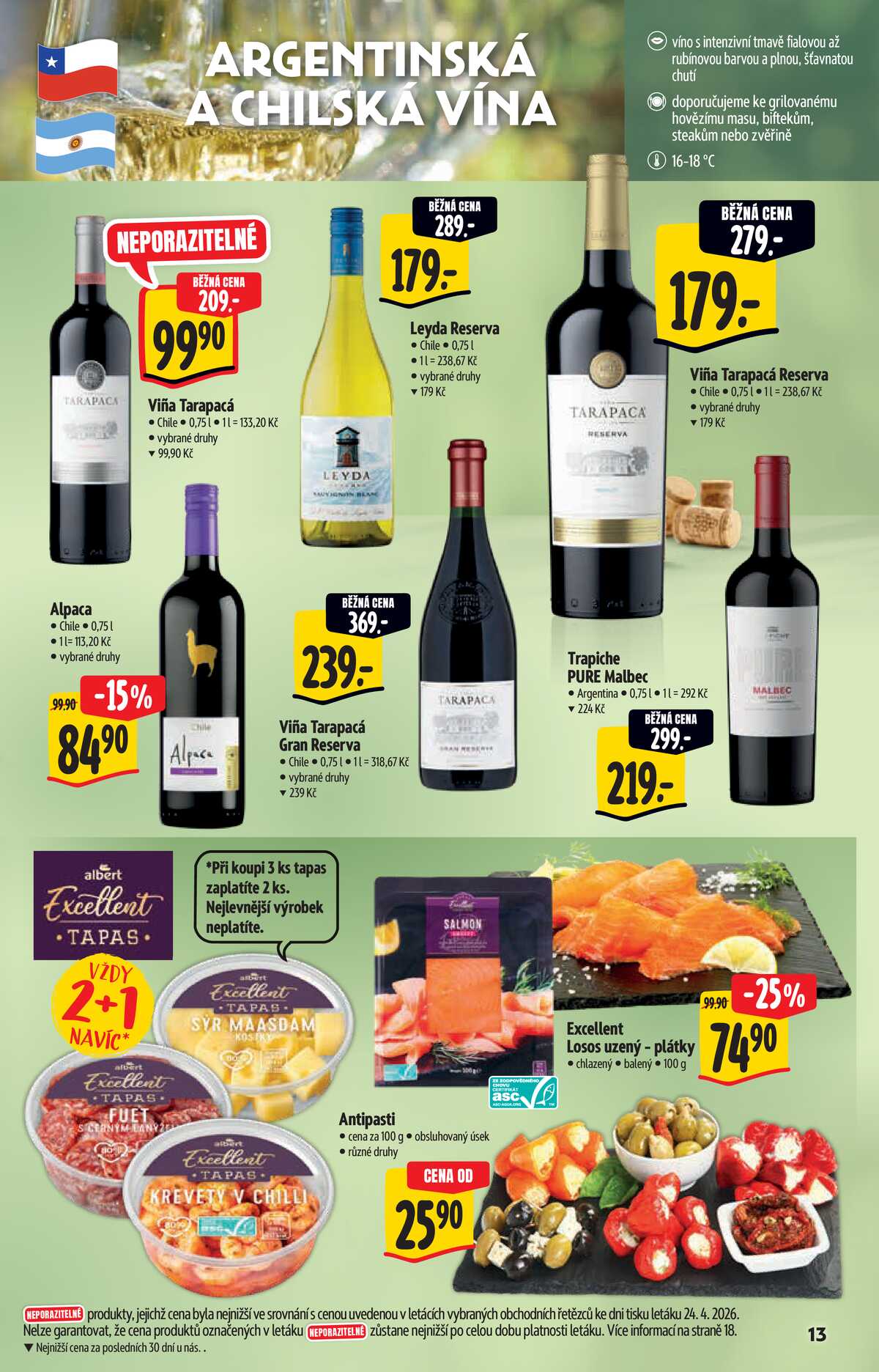 Albert  Hypermarket katalog Víno od 6.5. do 19.5.2026 strana 13