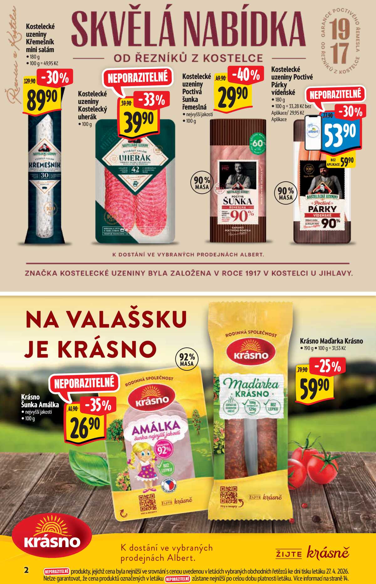 Albert Supermarket katalog Brand od 6.5. do 19.5.2026 strana 2