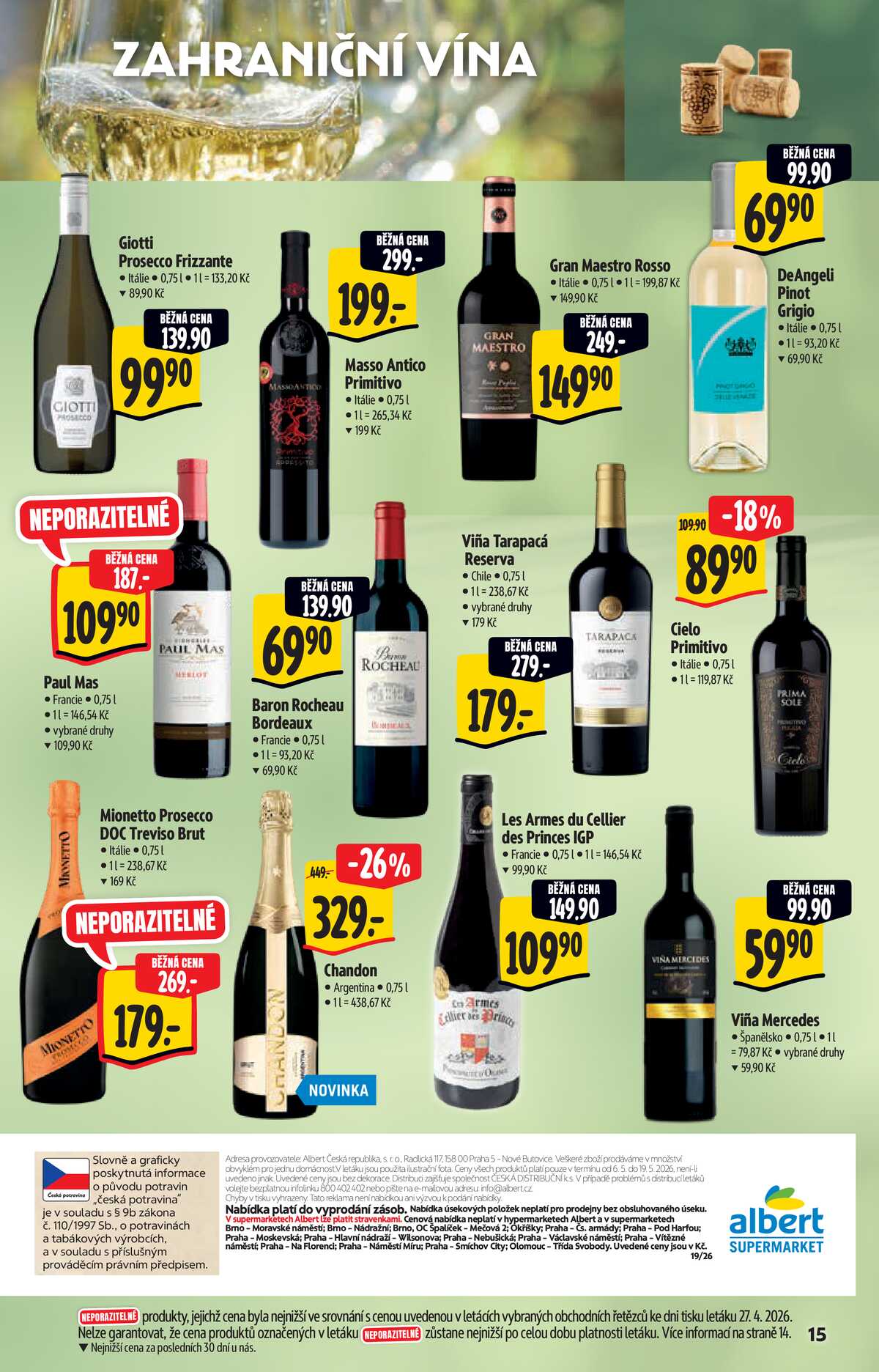 Albert Supermarket katalog Brand od 6.5. do 19.5.2026 strana 15