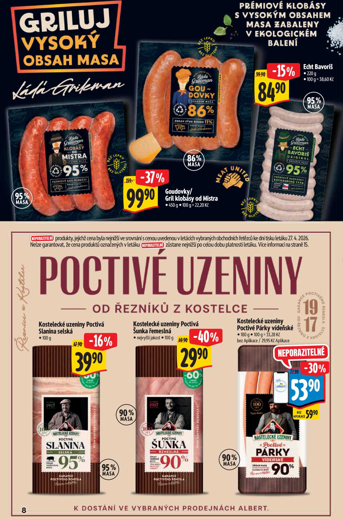 Albert  Hypermarket katalog Brand od 6.5. do 19.5.2026 strana 8