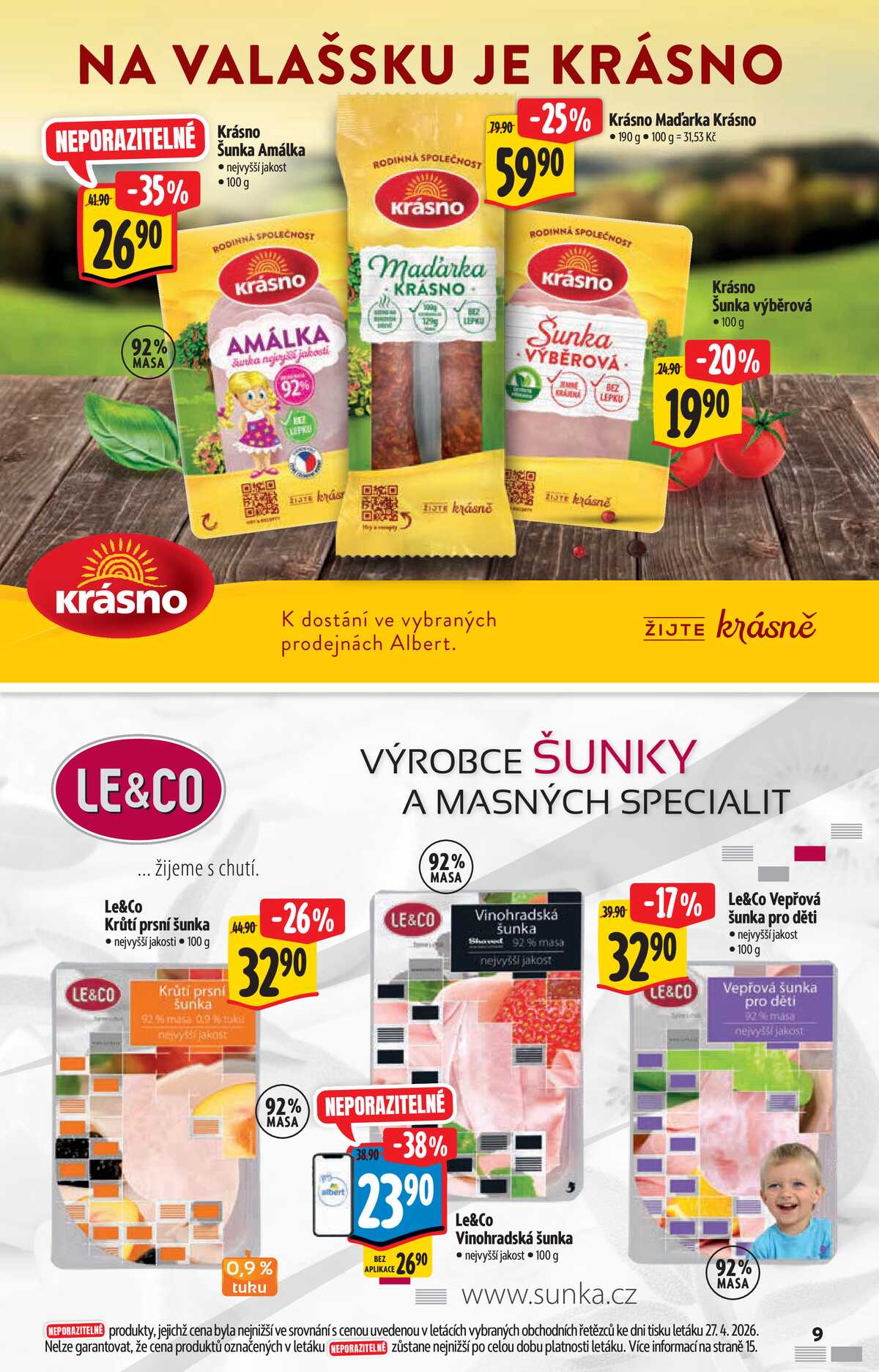 Albert  Hypermarket katalog Brand od 6.5. do 19.5.2026 strana 9