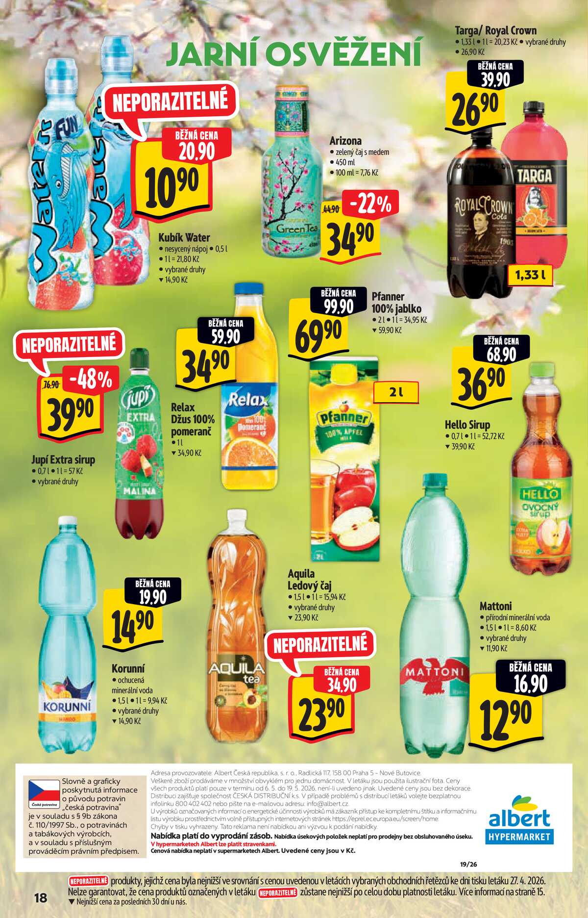 Albert  Hypermarket katalog Brand od 6.5. do 19.5.2026 strana 18