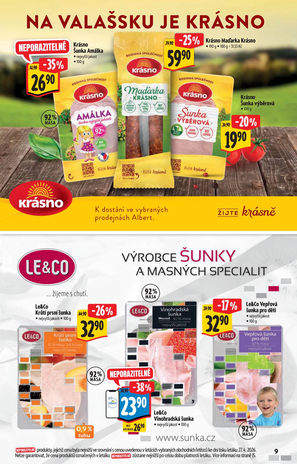 Leták Albert - Albert  Hypermarket katalog Brand od 6.5. do 19.5.2026 - strana 9