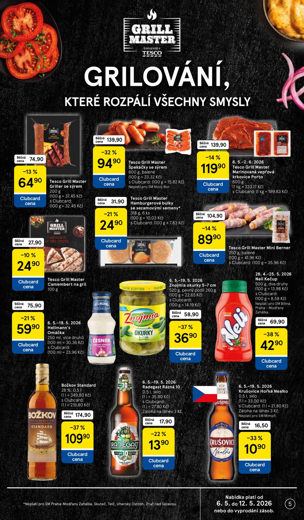 Leták Tesco - Tesco supermarkety od 6.5. do 12.5.2026 - strana 5
