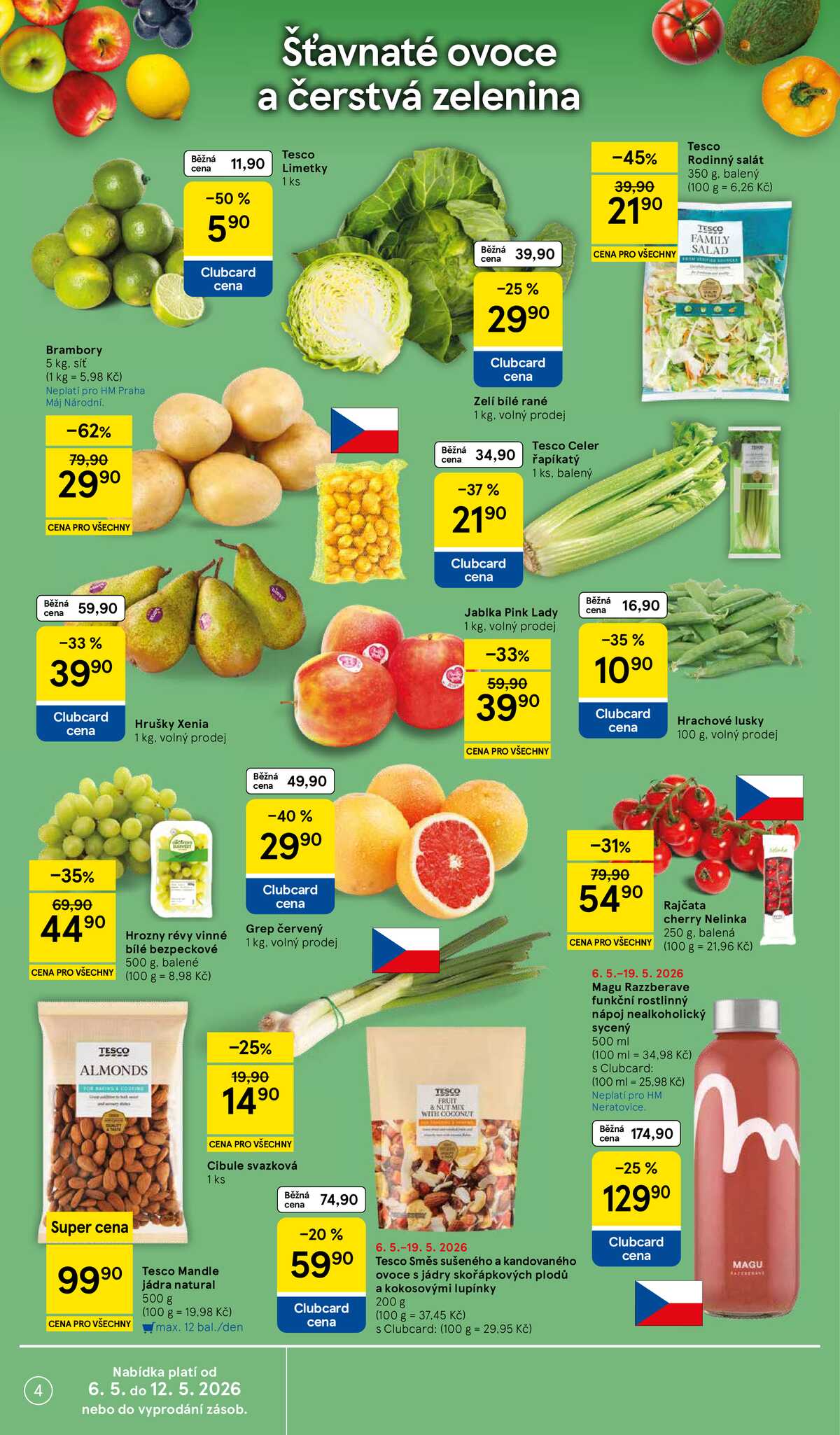 Tesco malé hypermarkety od 6.5. do 12.5.2026 strana 4