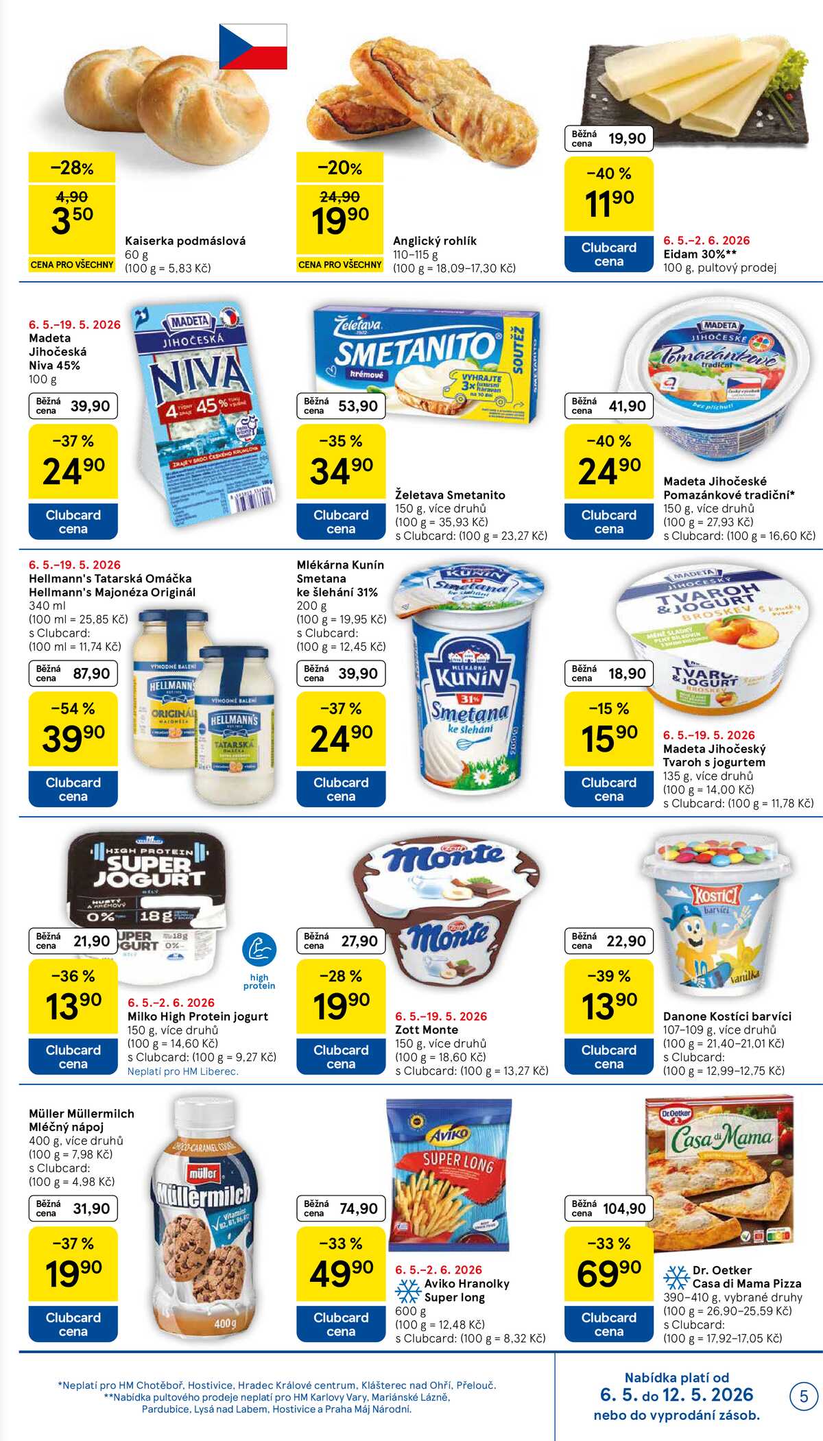 Tesco malé hypermarkety od 6.5. do 12.5.2026 strana 5