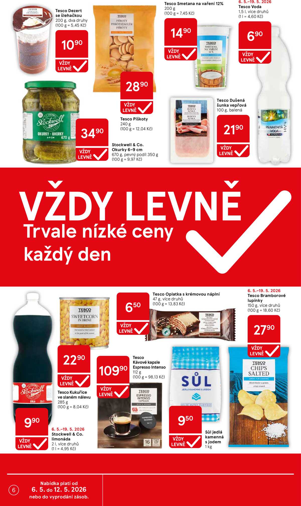 Tesco malé hypermarkety od 6.5. do 12.5.2026 strana 6