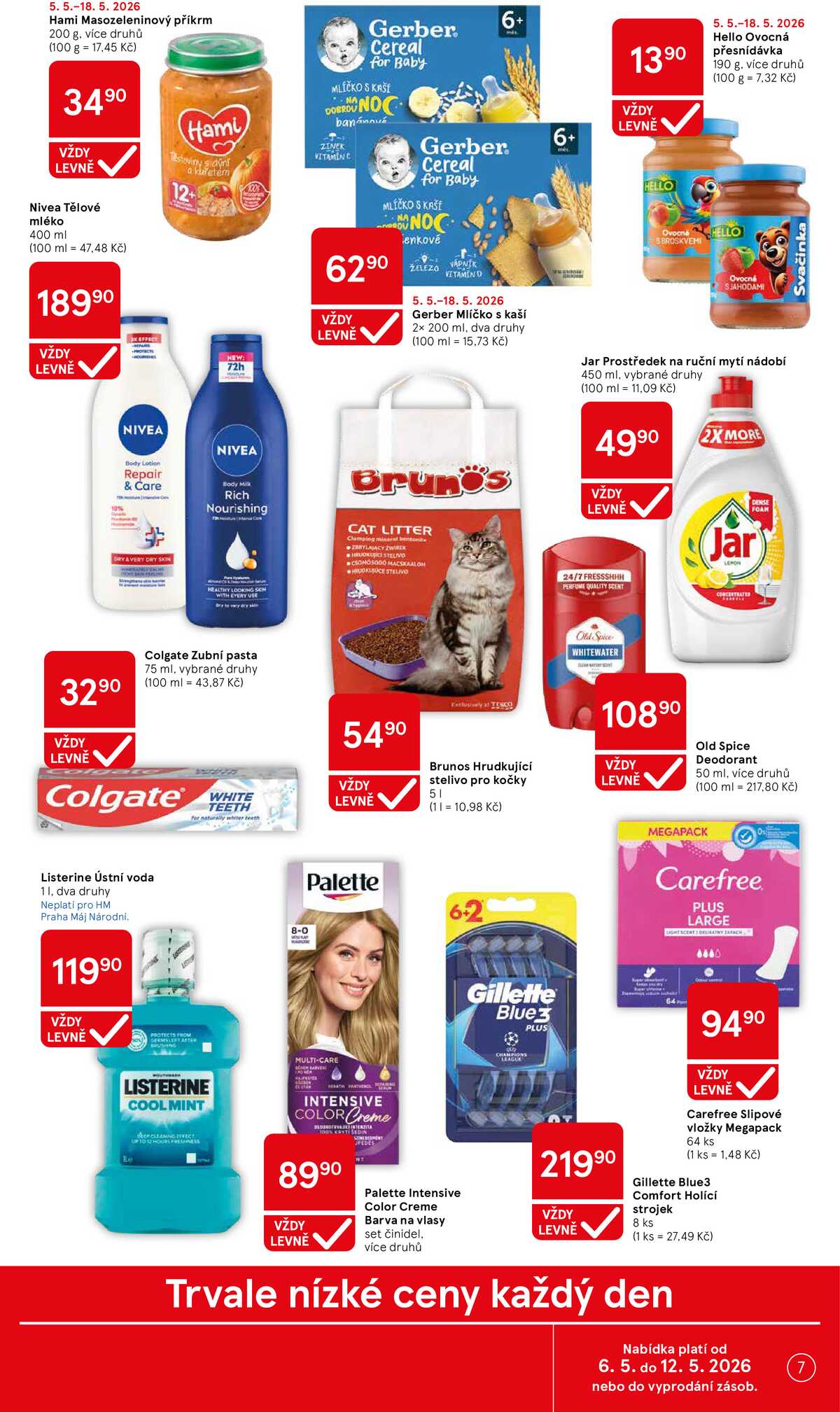 Tesco malé hypermarkety od 6.5. do 12.5.2026 strana 7