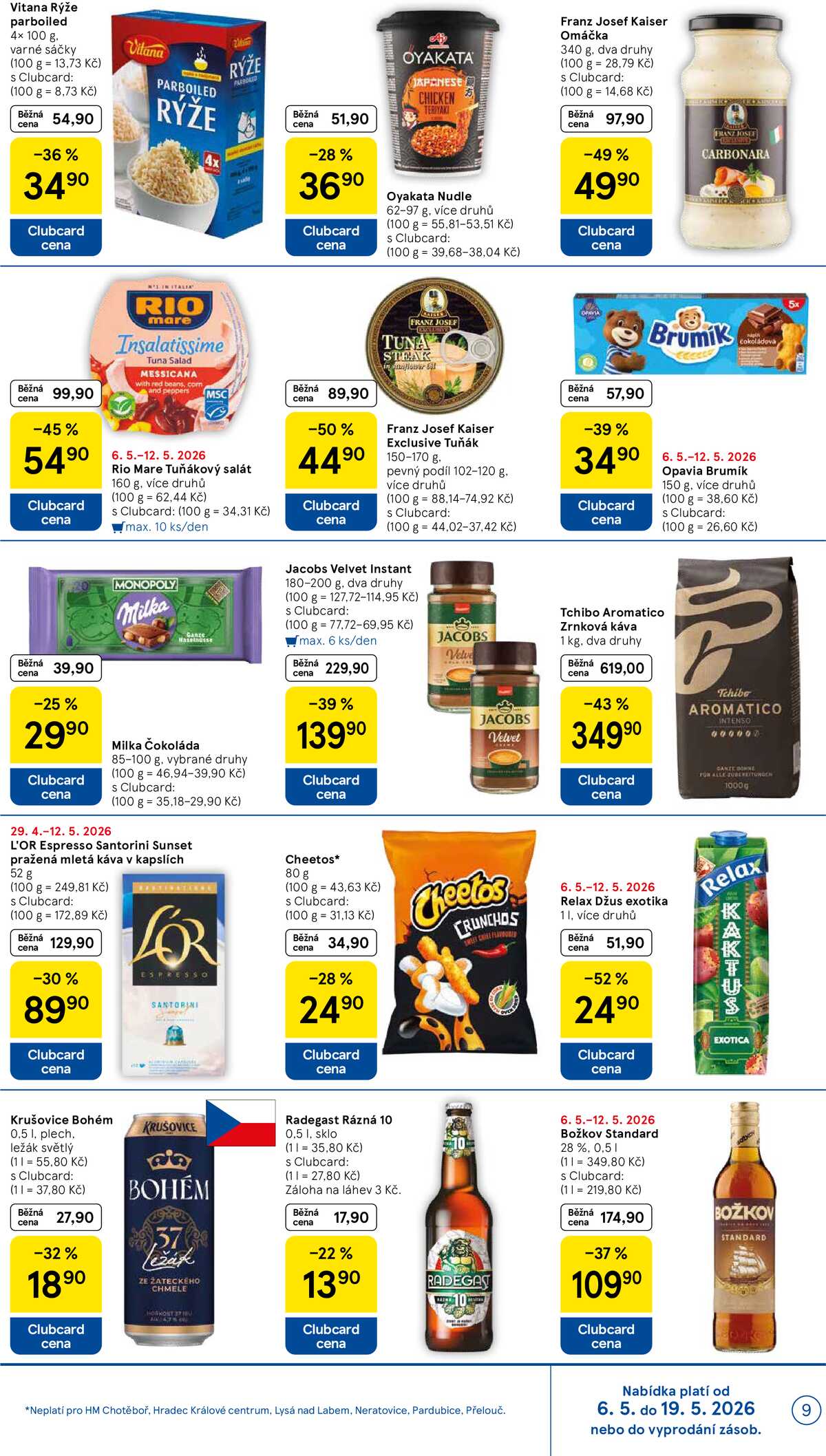 Tesco malé hypermarkety od 6.5. do 12.5.2026 strana 9
