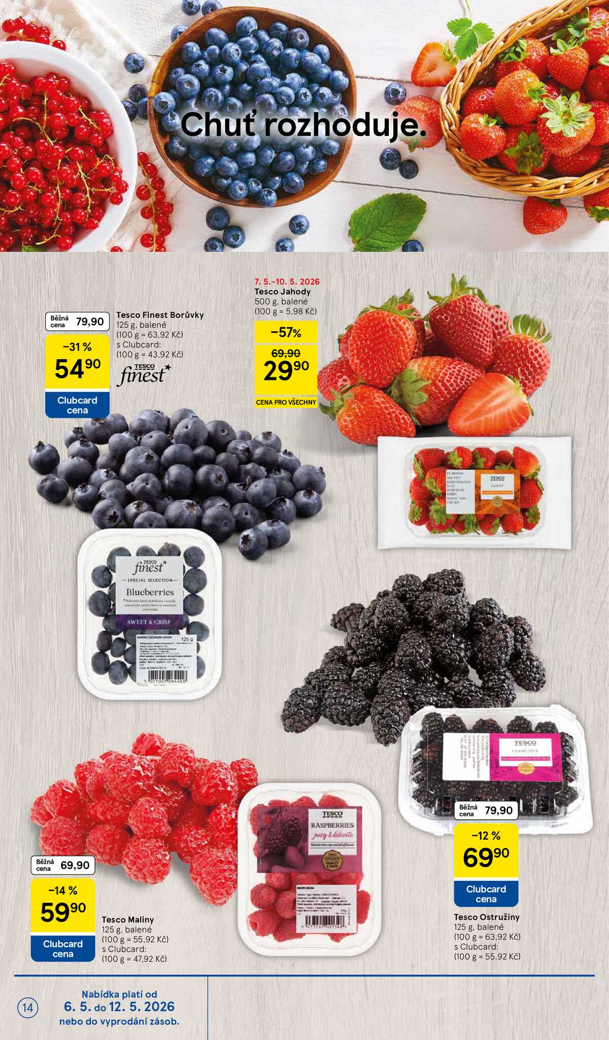 Tesco malé hypermarkety od 6.5. do 12.5.2026 strana 14