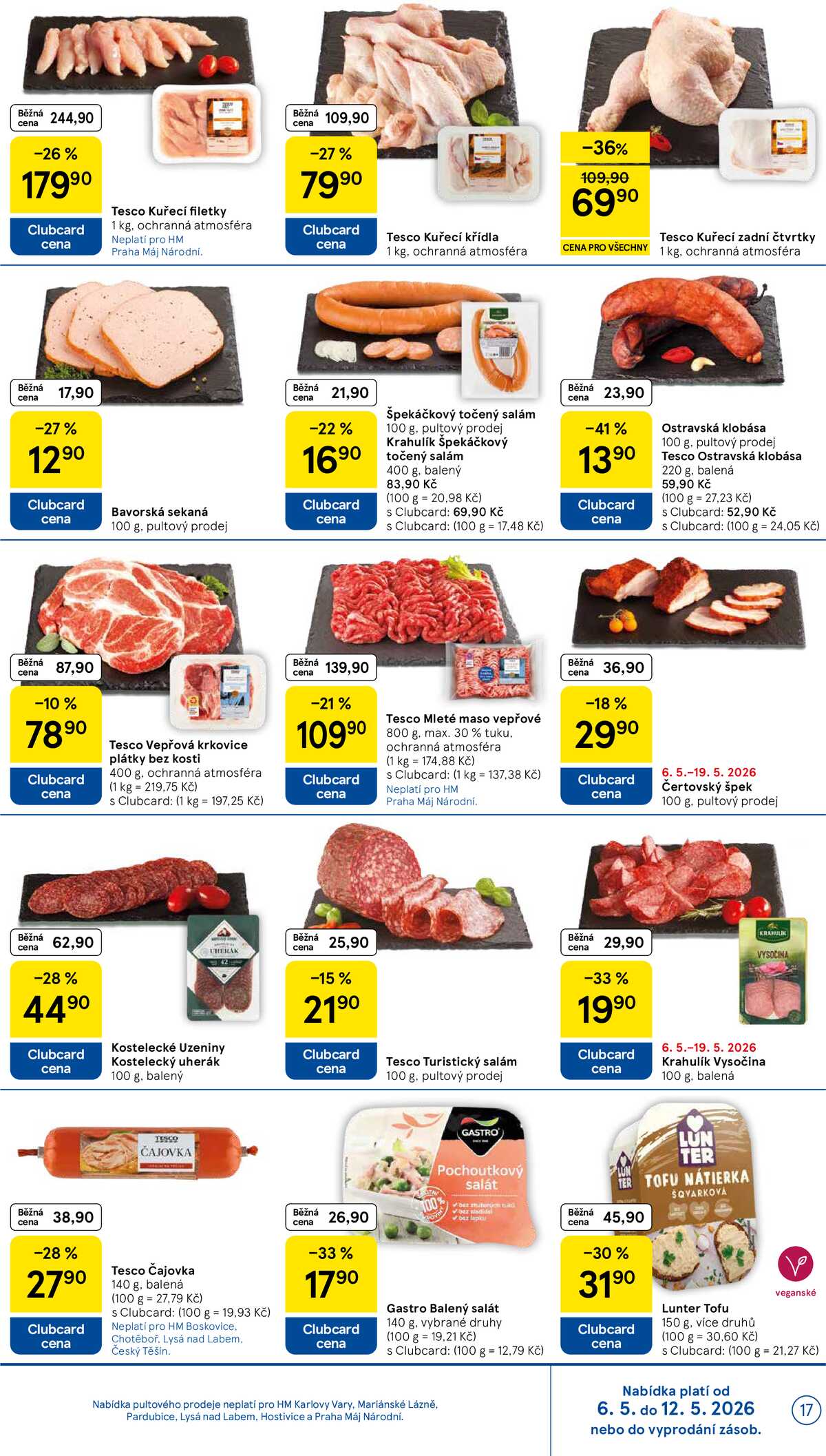 Tesco malé hypermarkety od 6.5. do 12.5.2026 strana 17