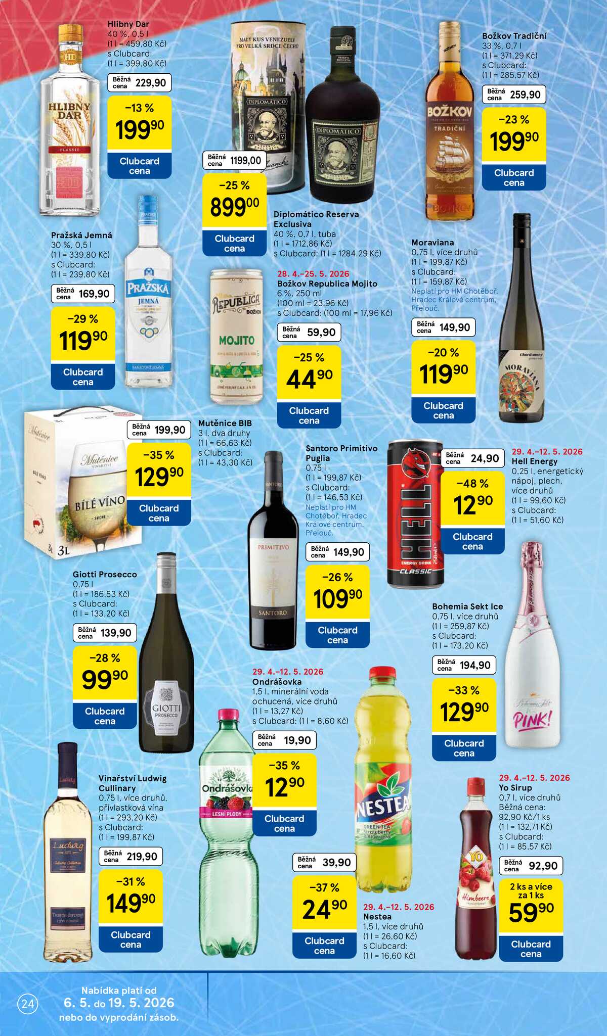 Tesco malé hypermarkety od 6.5. do 12.5.2026 strana 24