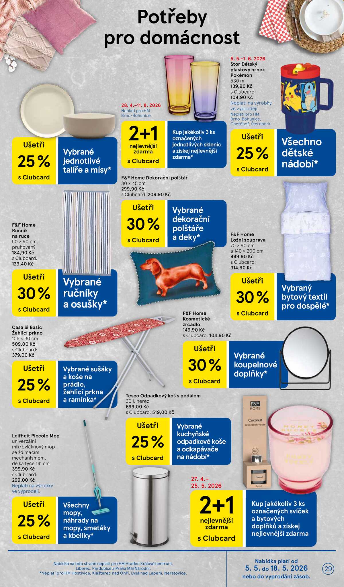 Tesco malé hypermarkety od 6.5. do 12.5.2026 strana 29