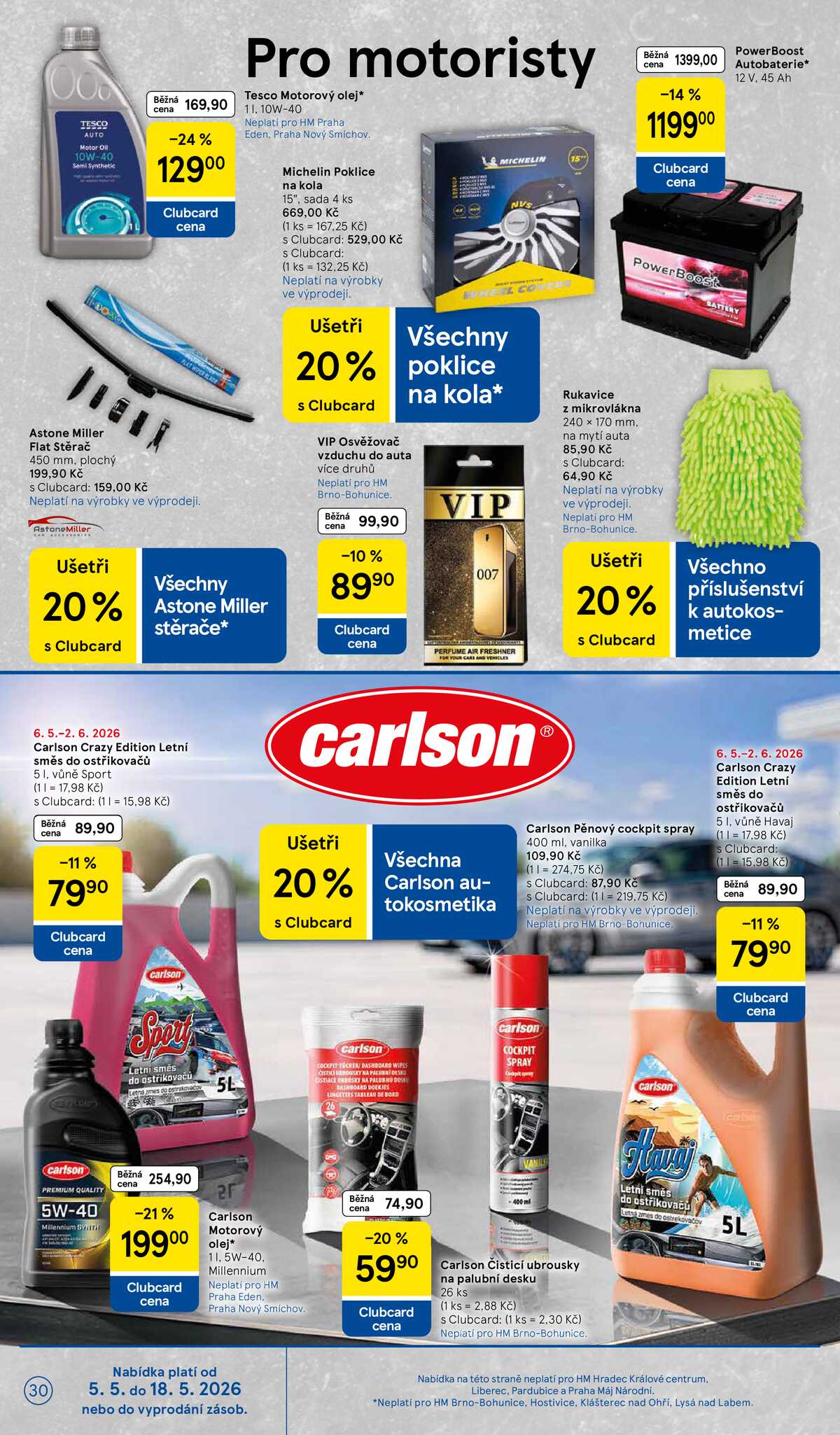 Tesco malé hypermarkety od 6.5. do 12.5.2026 strana 30
