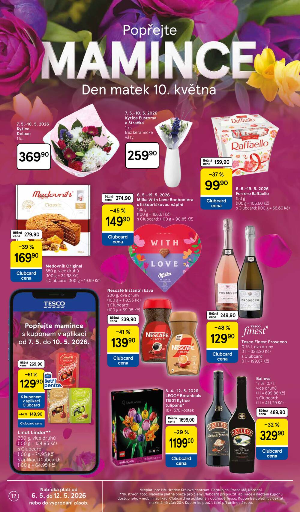 Tesco malé hypermarkety od 6.5. do 12.5.2026