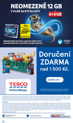 Tesco malé hypermarkety od 6.5. do 12.5.2026