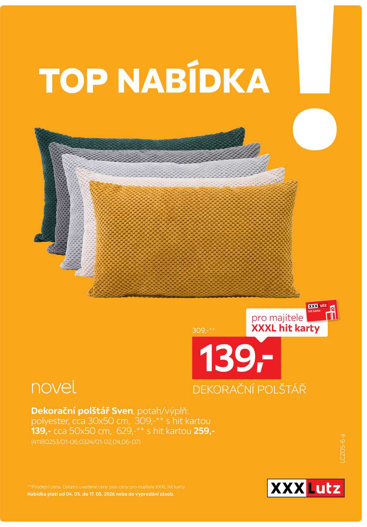 XXXLutz Top nabídka III. 4.5. - 17.5. strana 1