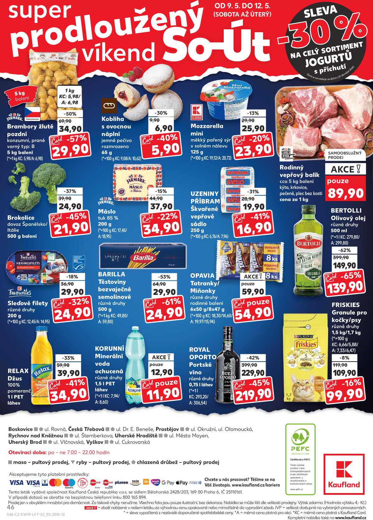 Kaufland 6.5. - 12.5. - Kaufland - Prostějov (Okružní ulice) strana 46