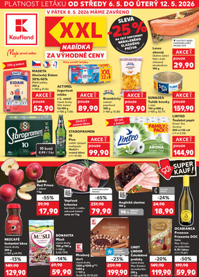 Kaufland 6.5. - 12.5. - Kaufland - Rakovník (ul. Luženská)