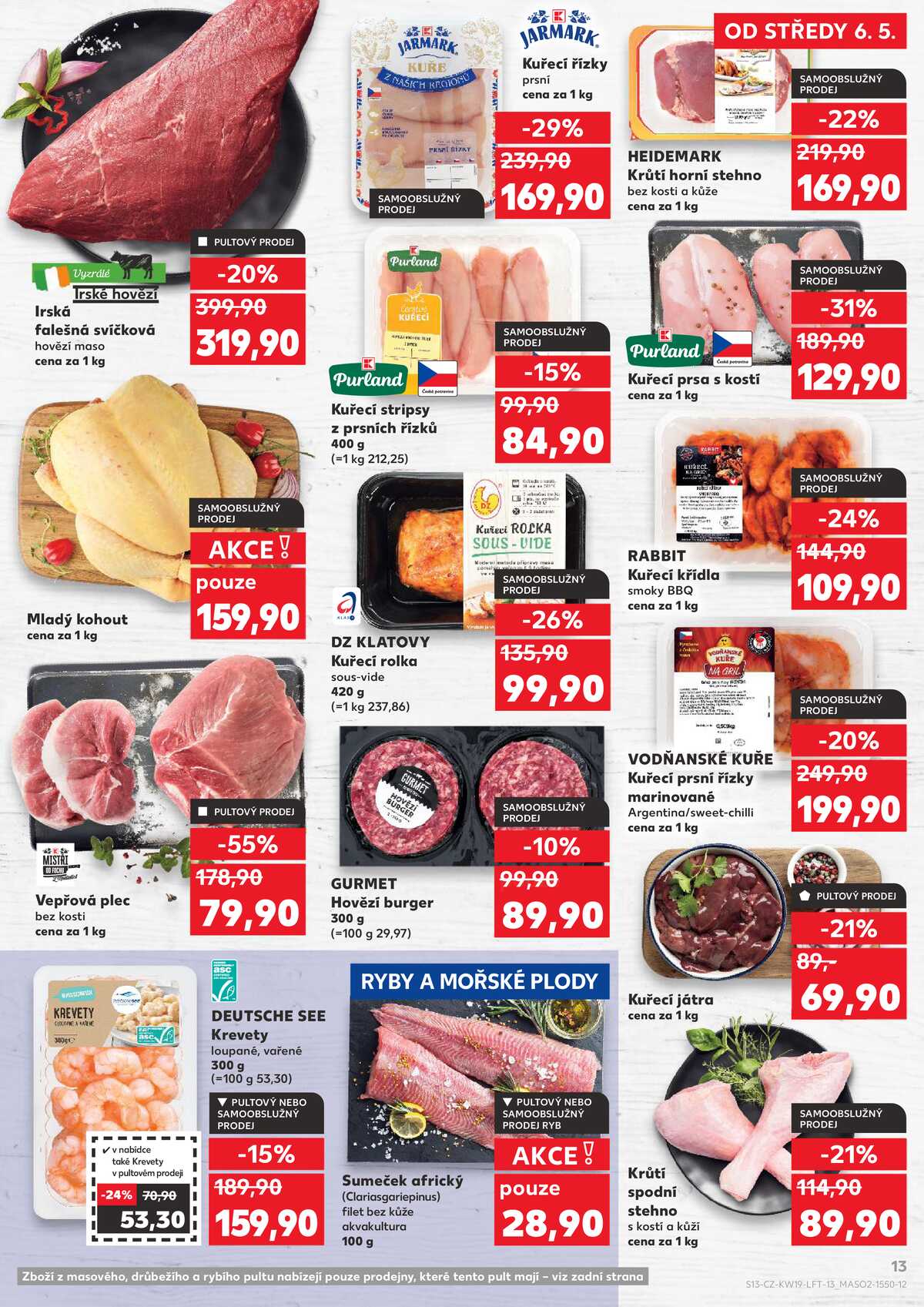 Kaufland 6.5. - 12.5. - Kaufland - Praha 6 (Vypich) strana 13