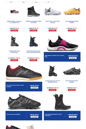 Intersport Boty - 1. 5. 2026