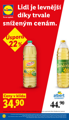 Lidl od 4.5. do 6.5.2026