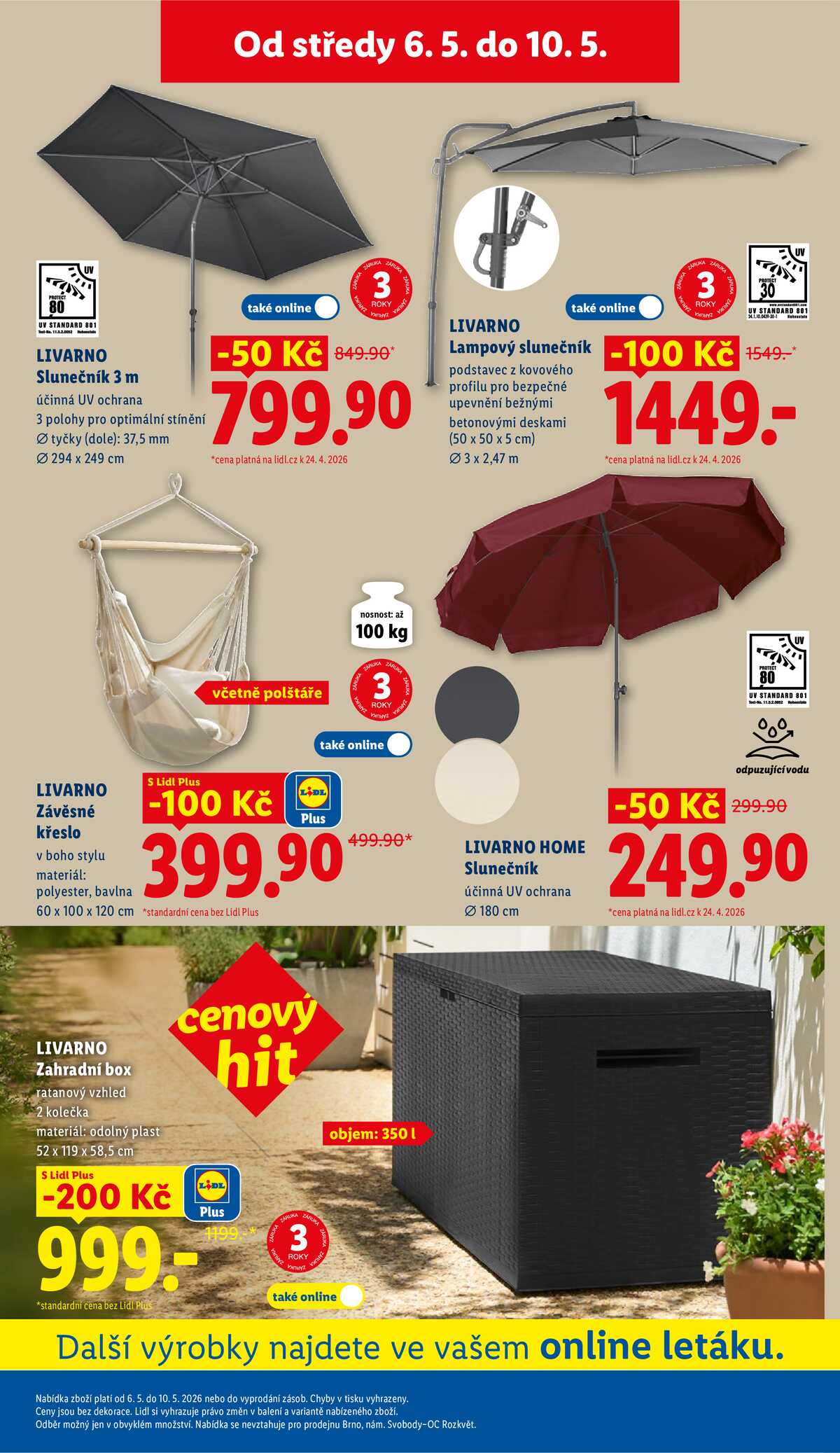 Lidl Spotřební zboží 4.5. - 10.5. strana 21
