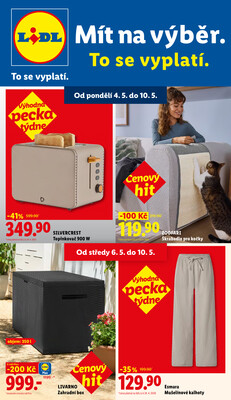 Lidl Spotřební zboží 4.5. - 10.5.