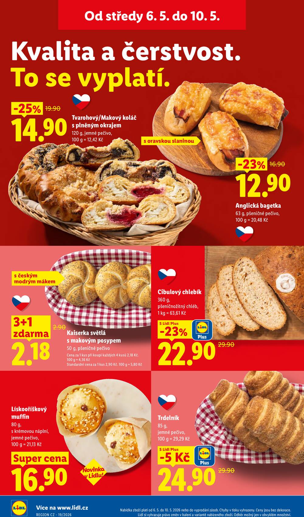 Lidl Čtvrtek od 7.5. do 10.5.2026