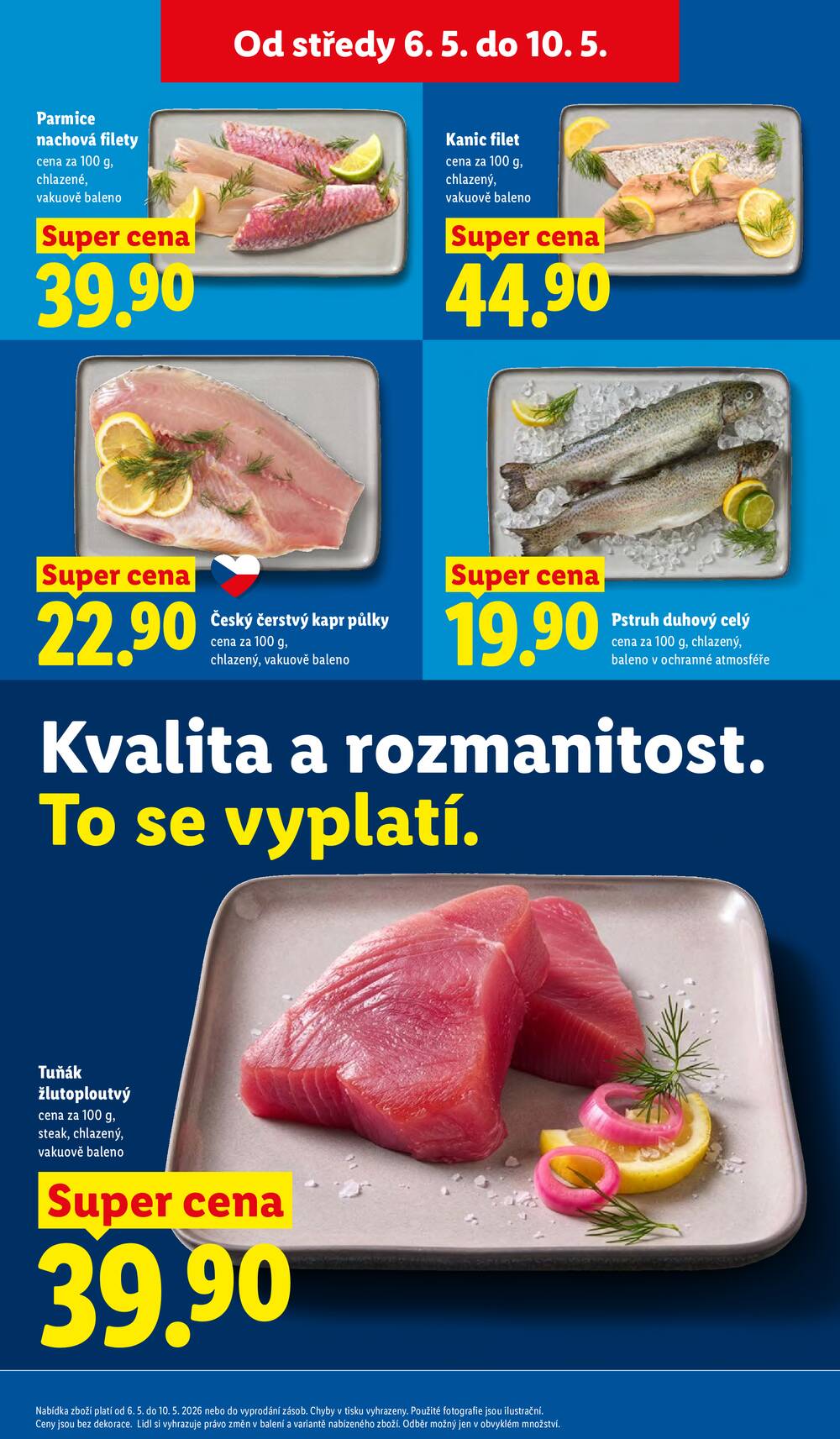 Lidl Čtvrtek od 7.5. do 10.5.2026
