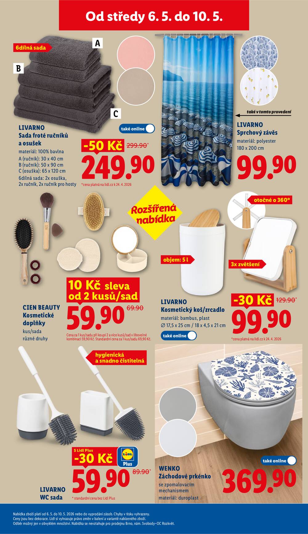 Lidl Čtvrtek od 7.5. do 10.5.2026