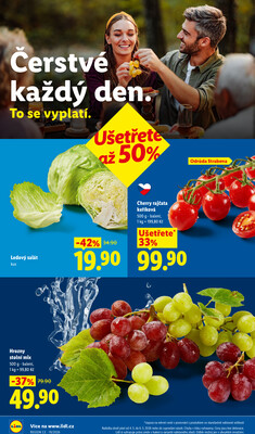 Lidl Čtvrtek od 7.5. do 10.5.2026