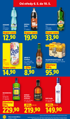 Lidl Čtvrtek od 7.5. do 10.5.2026