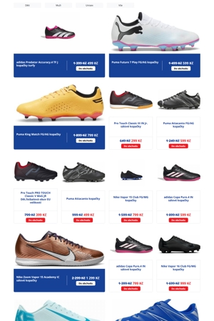 Intersport Kopačky a míče - 2. 5. 2026