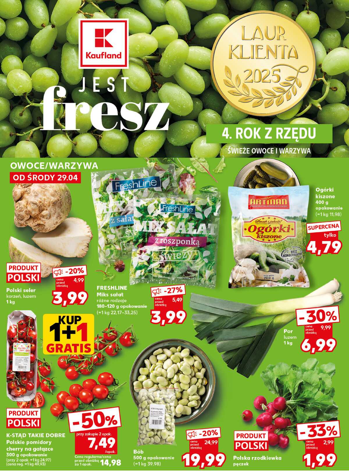 Leták Kaufland Polsko 4.5.-6.5.2026 - Silný start strana 12