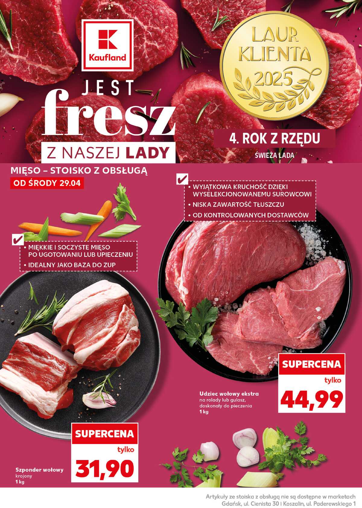 Leták Kaufland Polsko 4.5.-6.5.2026 - Silný start strana 14
