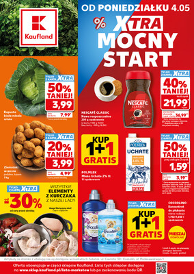 Leták Kaufland Polsko 4.5.-6.5.2026 - Silný start