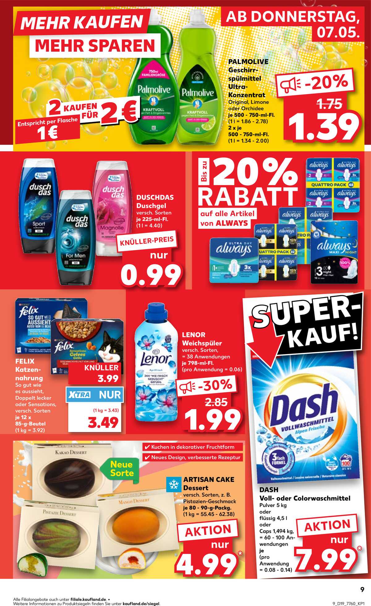 Leták Kaufland Německo 7.5.-13.5.2026 strana 9