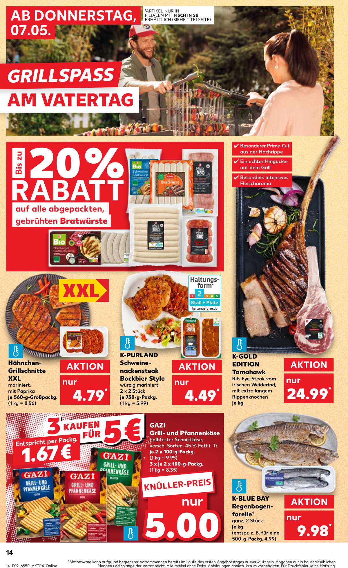 Leták Kaufland Německo 7.5.-13.5.2026 strana 14