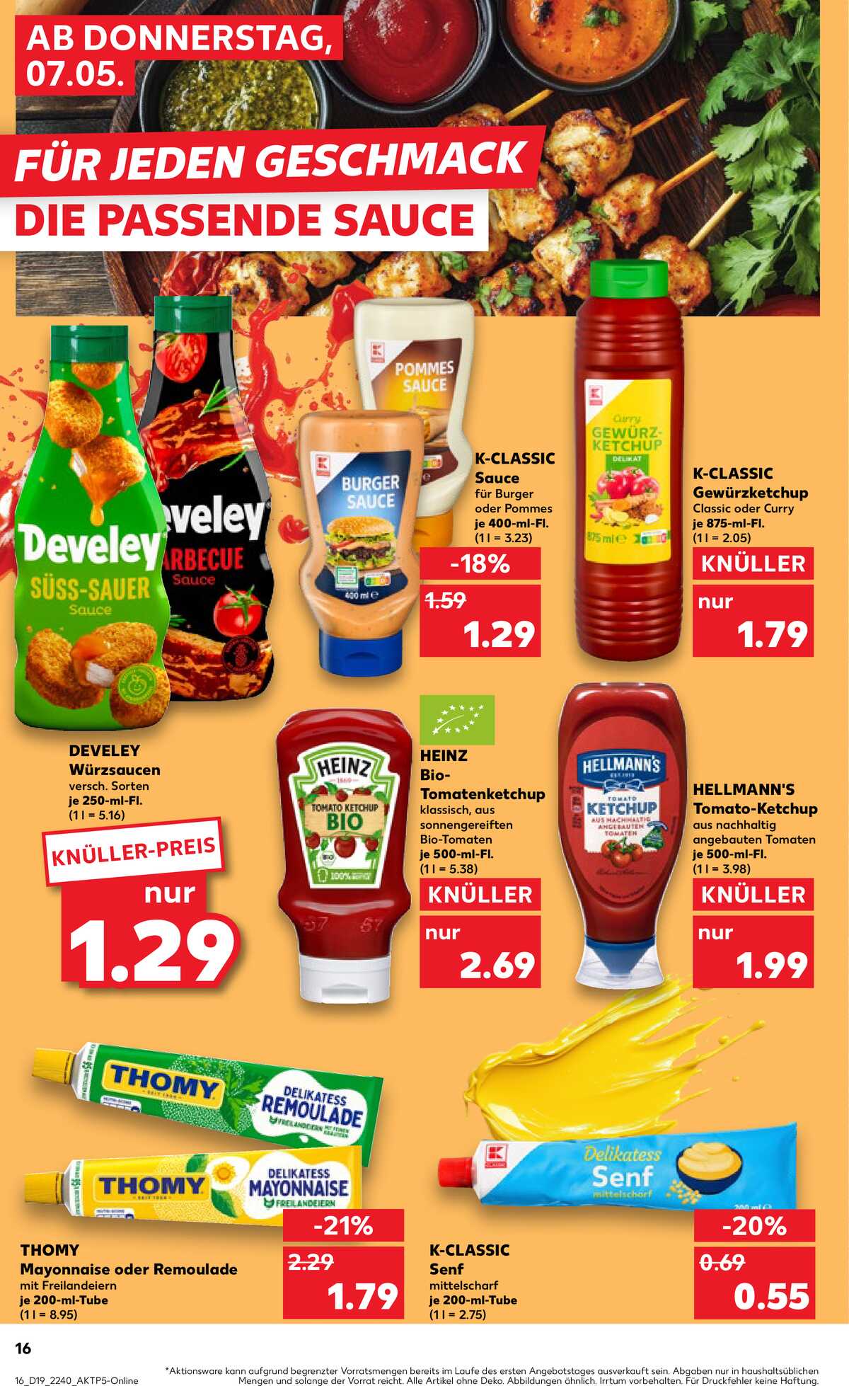 Leták Kaufland Německo 7.5.-13.5.2026 strana 16