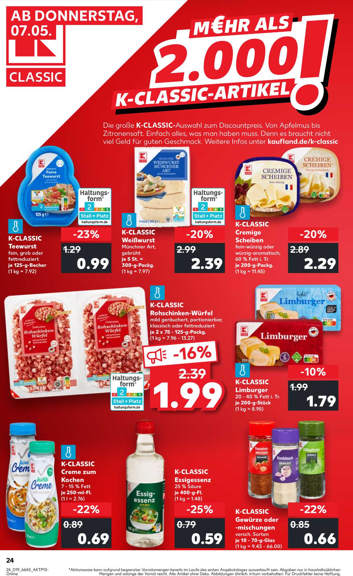 Leták Kaufland Německo 7.5.-13.5.2026 strana 24