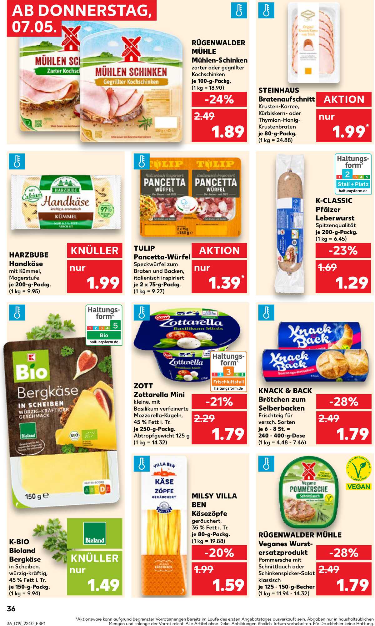 Leták Kaufland Německo 7.5.-13.5.2026 strana 36
