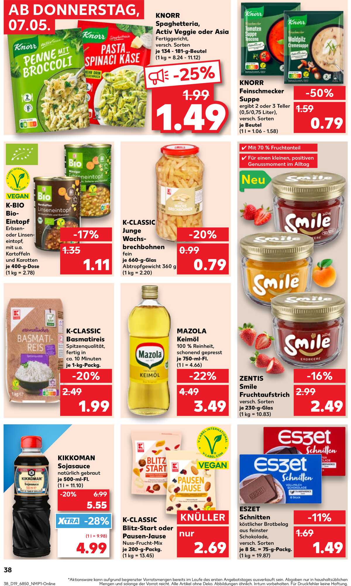Leták Kaufland Německo 7.5.-13.5.2026 strana 38