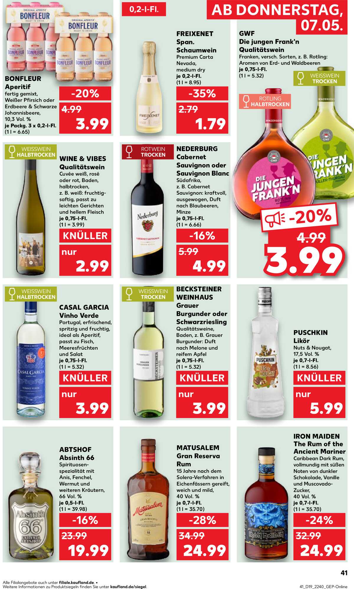 Leták Kaufland Německo 7.5.-13.5.2026 strana 41