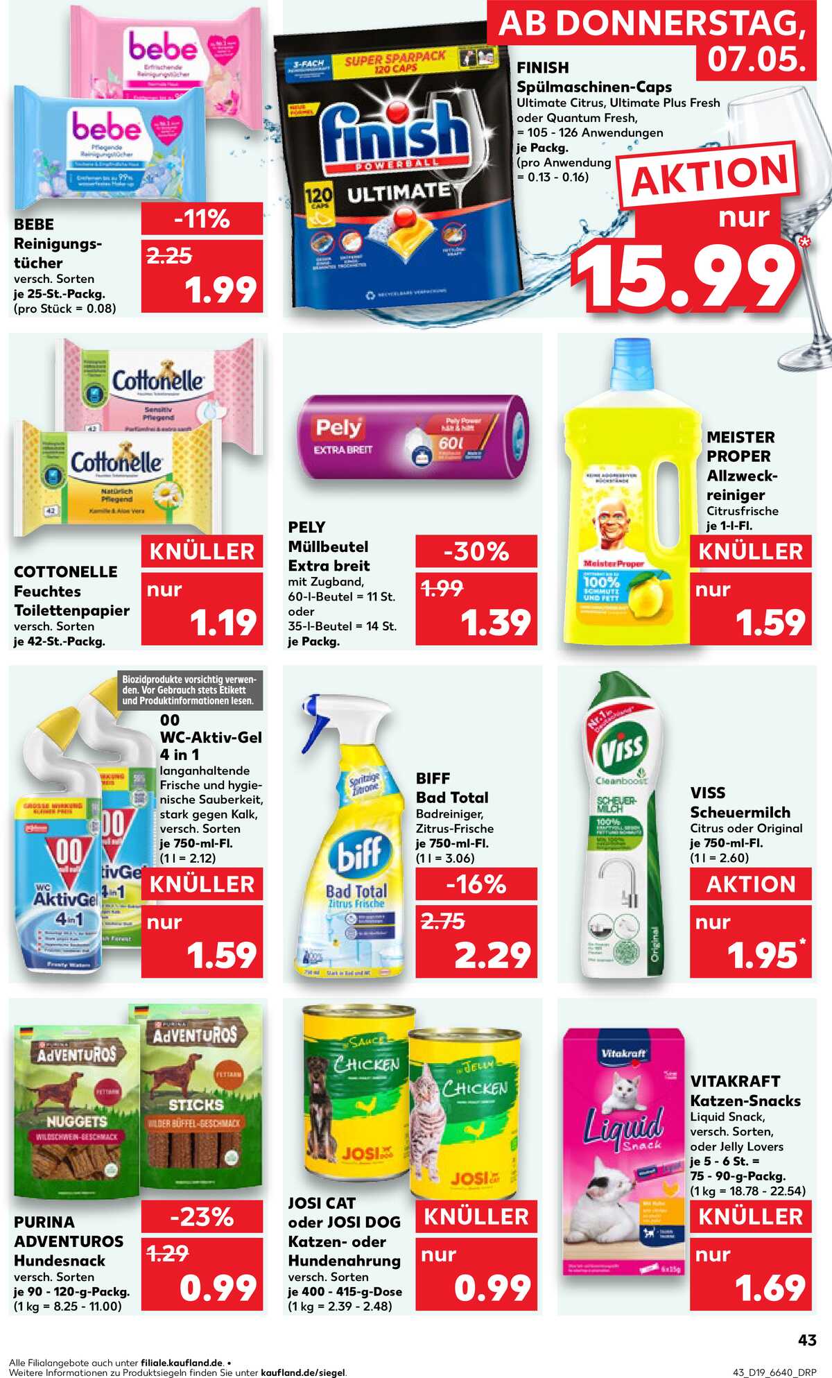 Leták Kaufland Německo 7.5.-13.5.2026 strana 43