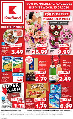 Leták Kaufland Německo 7.5.-13.5.2026