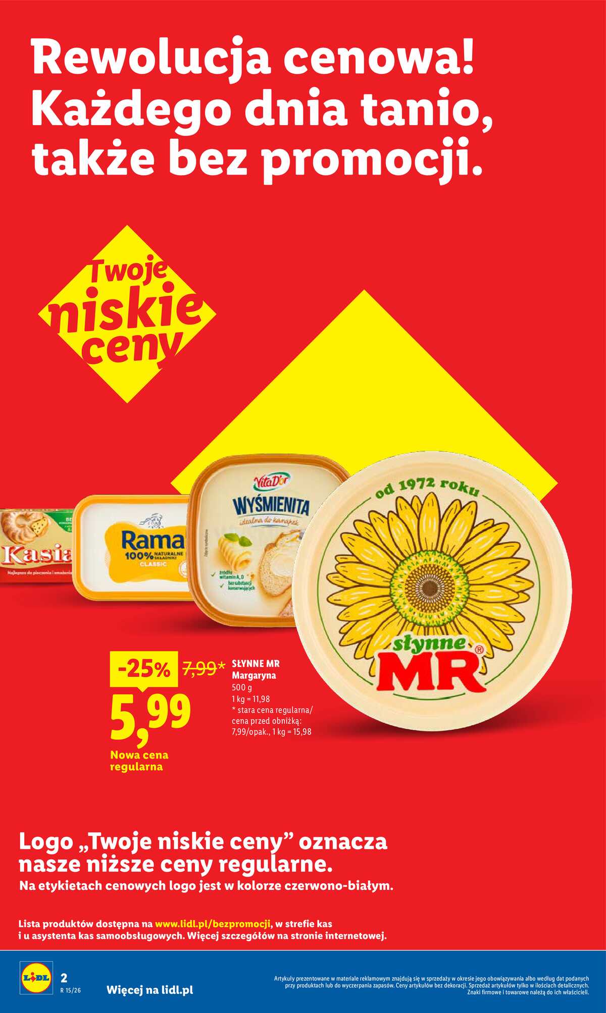 Leták Lidl Polsko 1.3.-1.6.2026 - Cenová revoluce! strana 2