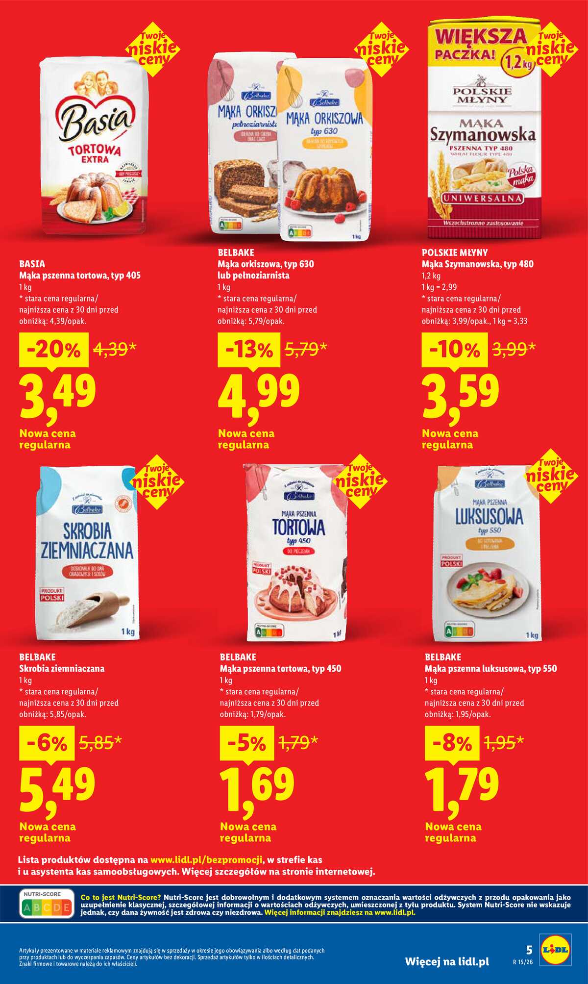 Leták Lidl Polsko 1.3.-1.6.2026 - Cenová revoluce! strana 5